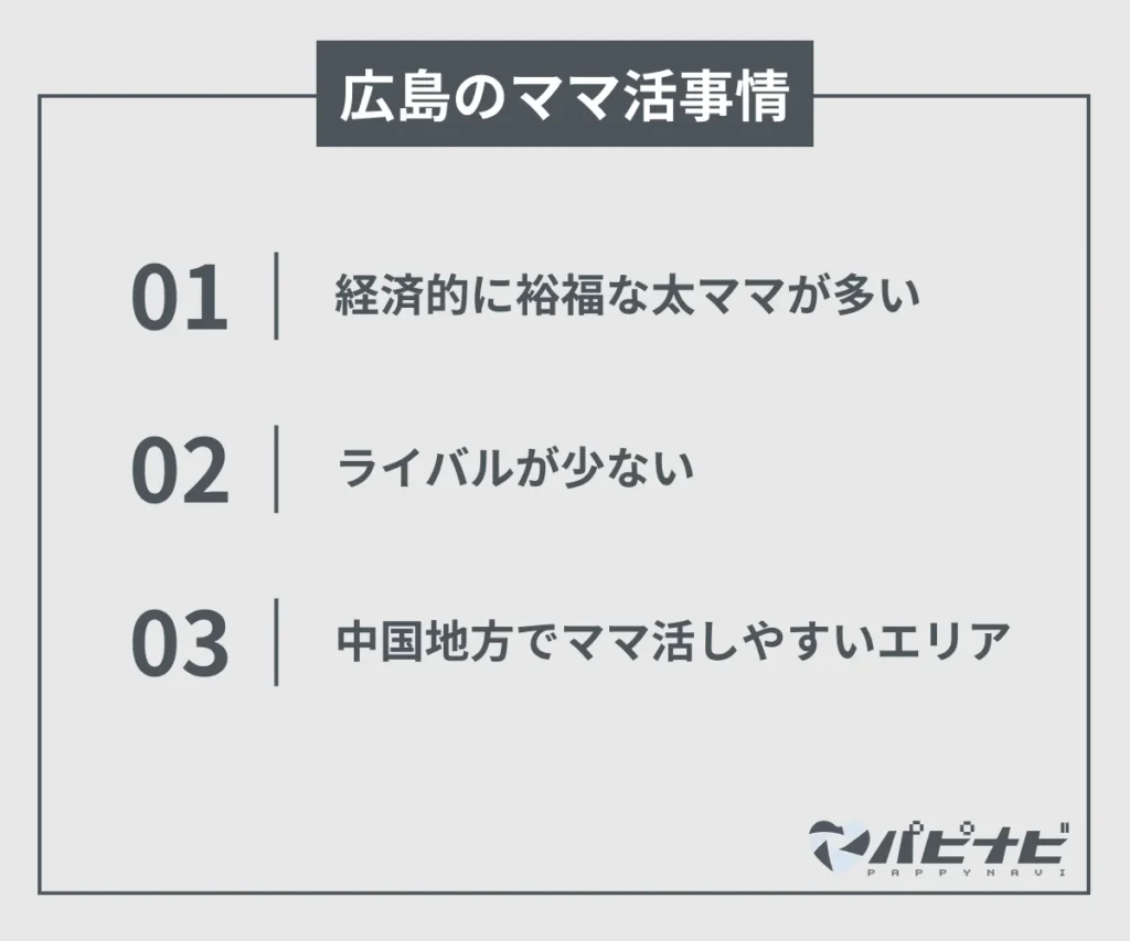 広島のママ活事情
