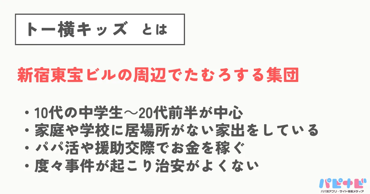 トー横キッズとは