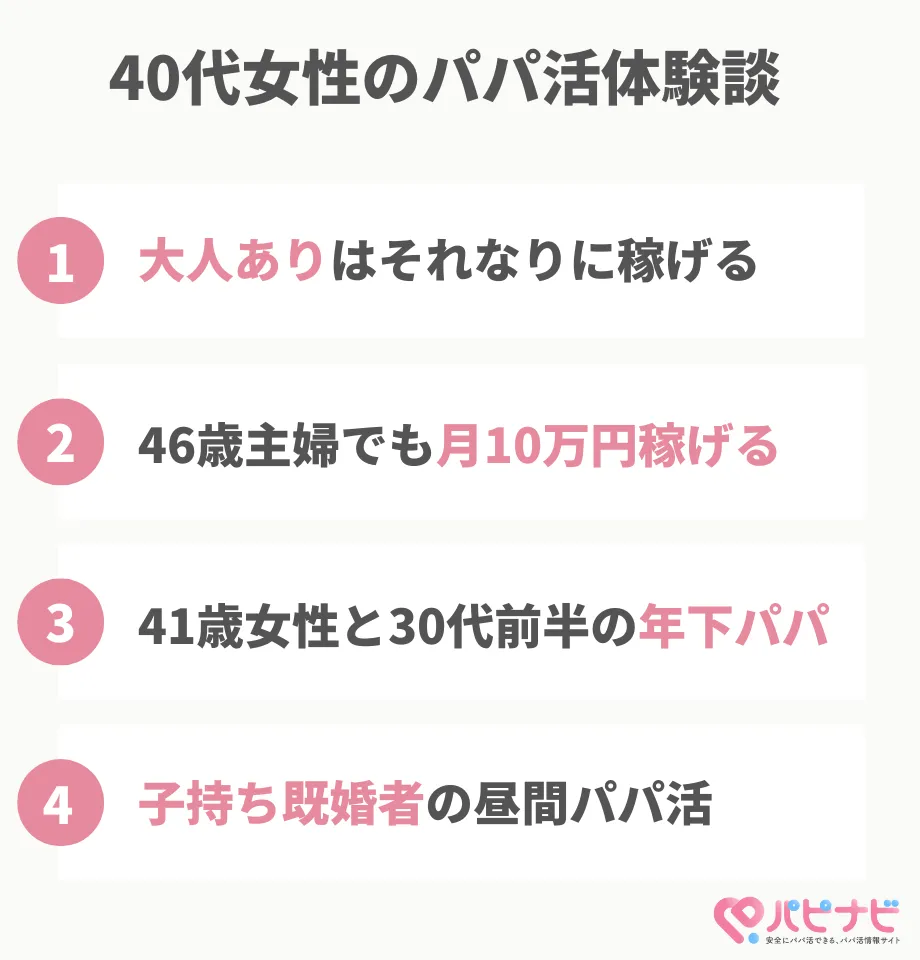 パパ活アプリの相場感は？現役40代女性の体験談を紹介