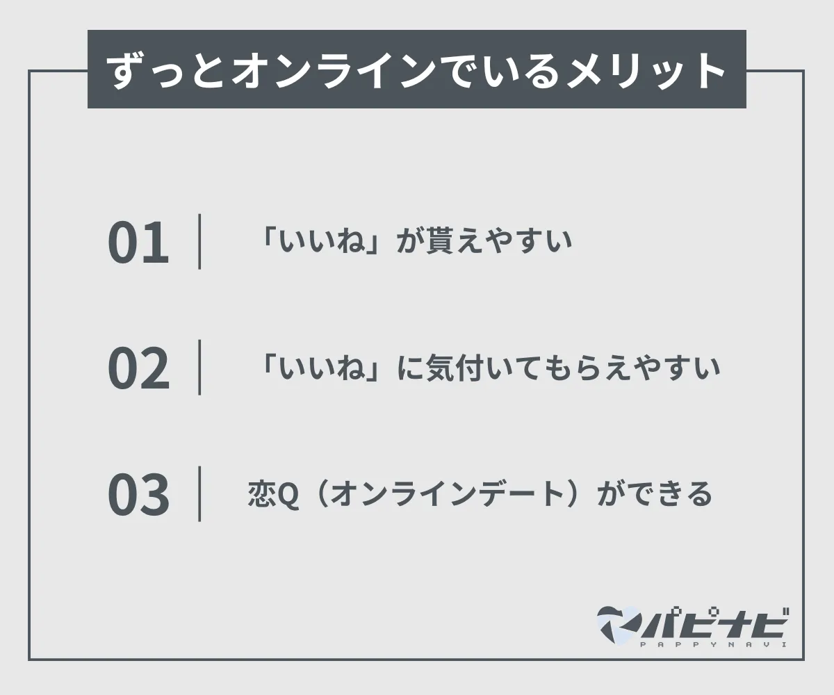 ラブアンでずっとオンラインでいるメリット