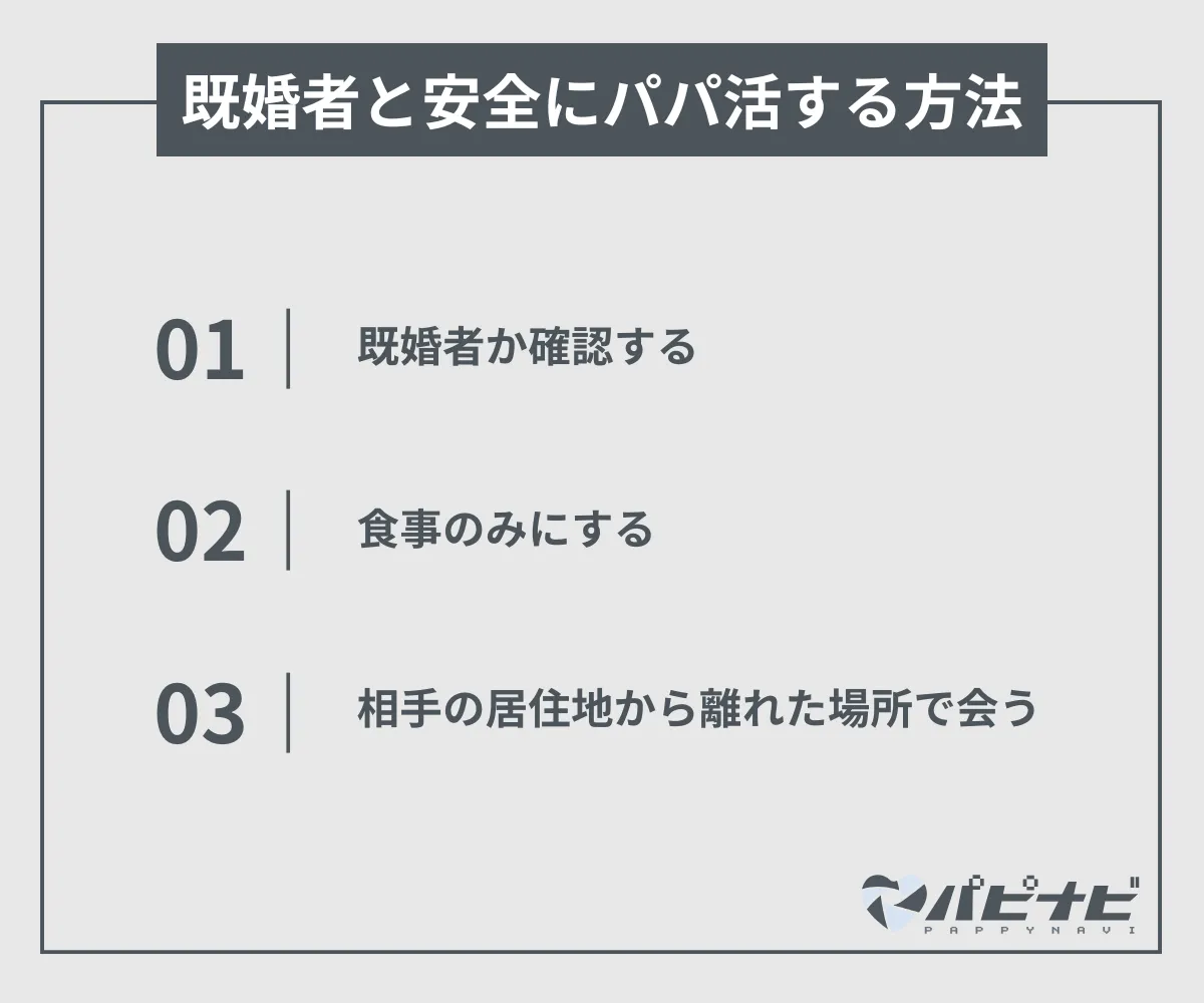 ペイターズ(paters)で既婚者と安全にパパ活する方法